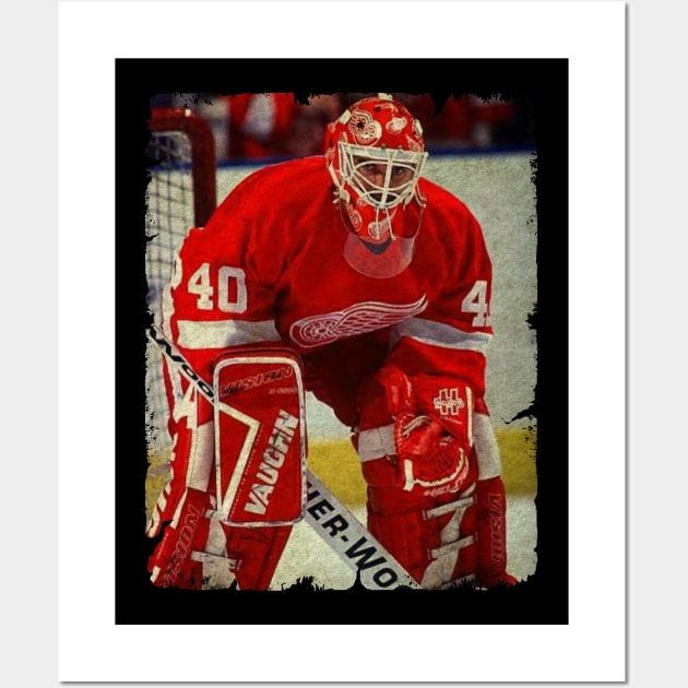 Bill Ranford - Detroit Red Wings, 1998 Wall Art by Momogi Project